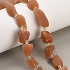 Natural Sunstone Beads GG-CBA0B77-A32-03-1
