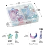 54Pcs Handmade Lampwork Beads and Glass Bead Sets LAMP-FS0001-14-4