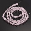 Bicone Glass Beads Strands LS-EGLA-P016-4mm-13-2