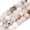 Dyed Natural White Jade Beads Strands G-T138-D27-4