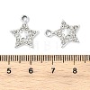 Alloy Crystal Rhinestone Pendants ALRI-T012-05B-P-3