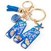 Star Resin & Shell Keychains KEYC-TAC00087-01M-2