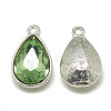 Alloy Glass Pendants PALLOY-T028-10x14mm-19-2