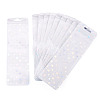 50Pcs Rectangle Glitter Holographic Plastic Yin-yang Zip Top Gift Bags OPP-TADJ0001-07C-1