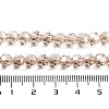 Electroplate Transparent Glass Beads Strands LS-EGLA-A035-T6mm-A22-4