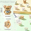 16Pcs 8 Colors Handmade Porcelain Beads PORC-CJ0001-53-2