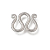 Brass M-Hook Clasps LS-KK-CBA0DF0-14B-P-1