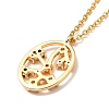 Colorful Cubic Zirconia Constellation Pendant Necklace LS-NJEW-H166-01L-3