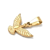 304 Stainless Steel Pendants STAS-F336-01A-G-2