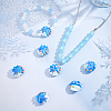 10Pcs Glass Beads GLAA-CA0001-41-6
