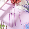 4Pcs DIY Alloy Beadable Crochet Hooks AJEW-TA0003-50B-5