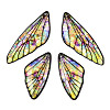 Transparent Resin Wing Pendants Set RESI-TAC0021-01A-3