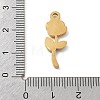 304 Stainless Steel Rhinestone Pendants LS-STAS-D300-01G-01-3