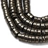 Natural Gold Pyrite/Golden Pyrite Beads Strands G-F833-J01-01-4
