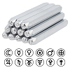 40cr Steel Stamps DIY-BC0009-43B-1