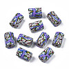 Handmade Polymer Clay Beads CLAY-N008-046-01-1