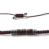 Hope Morse Code Stretch Bracelets Set BJEW-JB07352-05-6