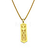 304 Stainless Steel Star of David Fish Pendant Box Chain Necklaces FS-WG4A3EC-02-3