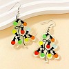 Acrylic Dangle Earrings FS-WGDFB7F-01-1