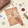 DIY Scrapbook Wax Seal Stamp Sets AJEW-WH0432-019-4