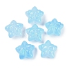 Transparent Spray Paint Glass Beads X1-GLAA-H035-02G-1