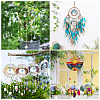 5Pcs 5 Colors Iron Rings FIND-TA0011-05-8