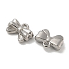 Anti-Tarnish 304 Stainless Steel Charms STAS-Q334-58P-2