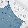 900Pcs 4 Styles 304 Stainless Steel Jump Rings STAS-BBC0010-64S-4