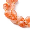 Natural White Jade Beads Strands G-D305-B01-01J-4