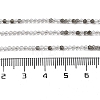 Transparent Glass Beads Strands GLAA-H027-01F-5