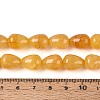 Baking Paint Crackle Glass Beads Strands DGLA-N019-03A-04-4