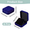 Velvet Jewelry Gift Storage Boxes CON-CY0001-01B-02-2