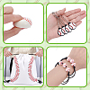 15Pcs Sport Theme Acrylic Beaded Bracelets for Men Women BJEW-JOY0001-08-3