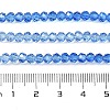 Transparent Painted Glass Beads Strands DGLA-A034-T3mm-A01-3