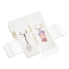   100Pcs Cardboard Jewelry Display Cards for Keychain CDIS-PH0001-59A-1