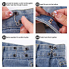 6 Sets 3 Style Adjustable Waist Extender Buckle FIND-TA0001-75-4