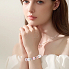 5Pcs 5 Colors Alloy Rhinestone Crown Beads FIND-SC0023-77-5