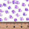 Transparent Inside Colours Glass Seed Beads SEED-T007-11B-4