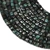 Natural Emerald Beads Strands G-B175-C05-3x3mm-4