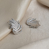 304 Stainless Steel Stud Earrings for Women AD5502-2-2