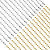 30Pcs 2 Colors Iron Ball Chain Necklace Making MAK-SP0001-06A-1