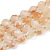 Natural Citrine(Heated) Beads Strands G-N342-149I-22-2