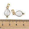 Natural White Moonstone Faceted Pendans KK-L218-004G-04-3