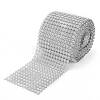 13 Rows Plastic Diamond Mesh Wrap Roll DIY-L049-02-2