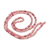 Natural Rhodonite Beads Strands G-P553-G06-01-4