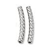 Non-Tarnish Textured 304 Stainless Steel Tube Beads LS-STAS-P319-41P-2