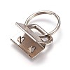Electroplate Iron Split Key Rings X-IFIN-WH0044-01A-P-2