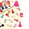 20Pcs Handmade Polycotton(Polyester Cotton) Tassel Decorations FIND-FS0003-27-3