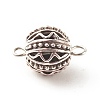 Tibetan Style Alloy Connector Charms PALLOY-JF01362-01-3
