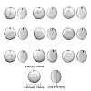10Pcs 10 Style 304 Stainless Steel Charms STAS-CJ0001-231-2